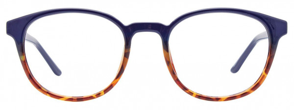 CoolClip CC842 Eyeglasses, 050 - Blue & Demi Amber