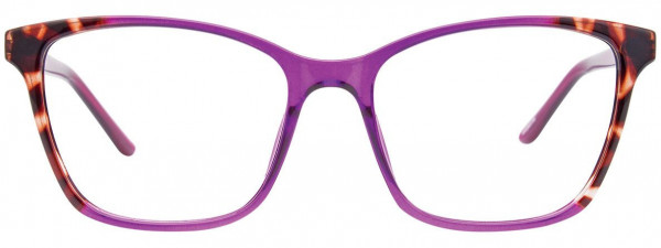 Cargo C5048 Eyeglasses, 080 - Purple Crystal & Demi Brown