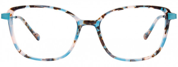 CHILL C7011 Eyeglasses, 060 - Aqua & Brown