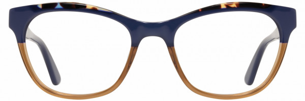 Cinzia Designs CIN-5097 Eyeglasses, 2 - Navy / Tea / Blue Tortoise
