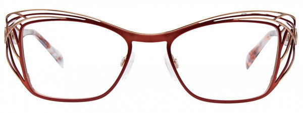 Paradox P5051 Eyeglasses, 010 - Matt Brown & Gold