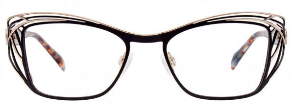 Paradox P5051 Eyeglasses, 090 - Matt Black & Gold