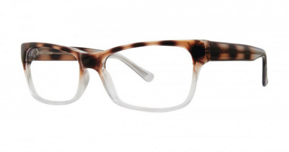 Modern Optical MEASURE Eyeglasses, Brown/Crystal