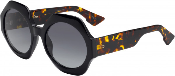 Christian Dior Diorspirit 1 Sunglasses, 0807 Black