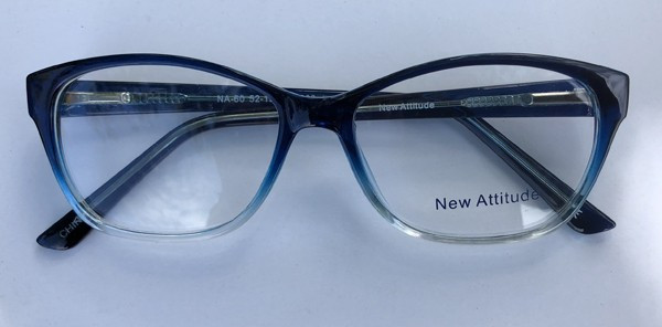 New Attitude NA60 Eyeglasses, 2 - Sapphire Crystal
