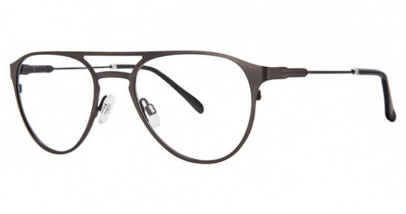 Giovani di Venezia GVX567 Eyeglasses, matte gunmetal/black