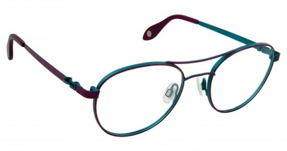 Fysh UK FYSH 3617 Eyeglasses, (871) PURPLE TEAL