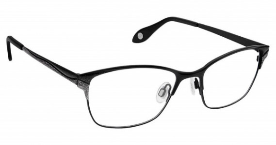 Fysh UK FYSH 3613 Eyeglasses, (853) BLACK SILVER