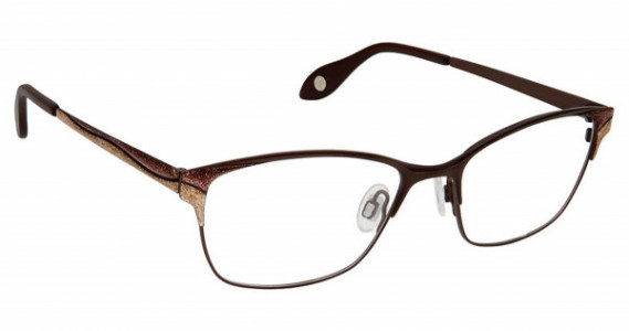 Fysh UK FYSH 3613 Eyeglasses, (856) BROWN GOLD