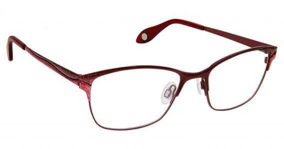 Fysh UK FYSH 3613 Eyeglasses, (855) BURGUNDY ROSE