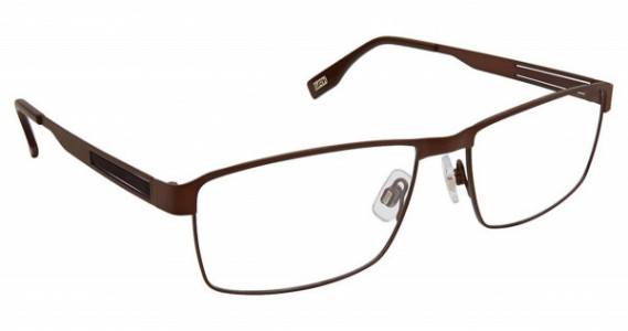 Evatik EVATIK 9176 Eyeglasses, (977) BROWN BLACK