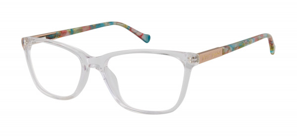 Betsey Johnson Crystal Clear (Petite) Eyeglasses