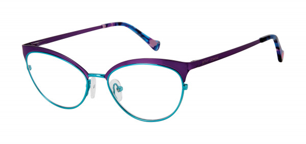Betsey Johnson Fox (Petite) Eyeglasses, Purple