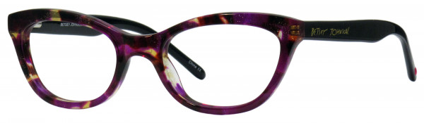 Betsey Johnson Perf Eyeglasses, Purple