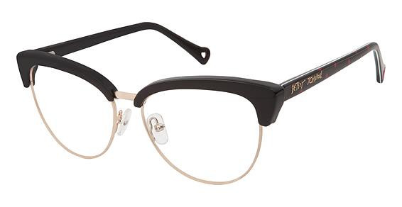 Betsey Johnson PUNCH Eyeglasses, BLACK