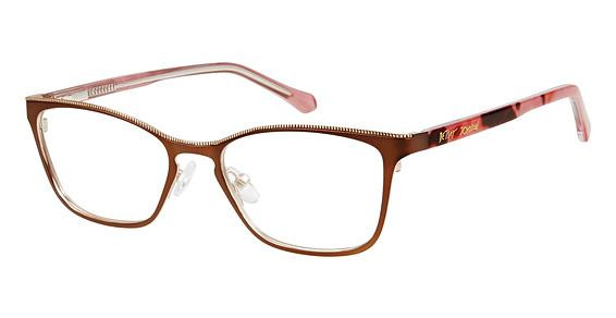 Betsey Johnson SQUAD Eyeglasses, BROWN