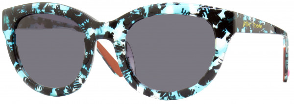Betsey Johnson 159107 Sunglasses, Aqua