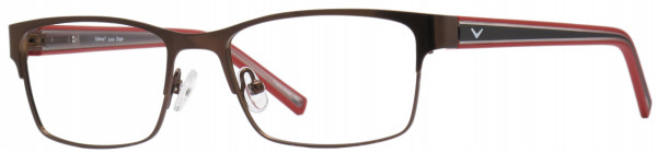 Callaway Zinger Eyeglasses, Brown Red