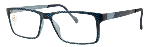 Stepper 20018 SI Eyeglasses, Black Pattern F920