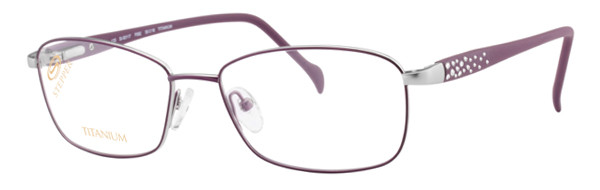 Stepper 50117 SI Eyeglasses, Burgundy F082