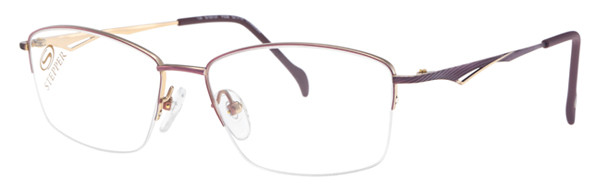Stepper 50137 SI Eyeglasses, Plum F038