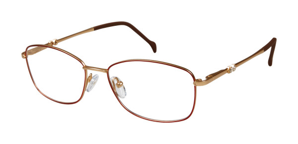Stepper 50169 SI Eyeglasses, Burgundy F033