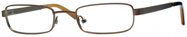 Value Collection 129K Structure Eyeglasses, Brown