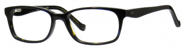 Value Collection 134 Structure Eyeglasses, Blue