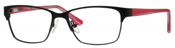 Value Collection 144 Structure Eyeglasses, Black