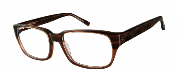 Value Collection 161 Structure Eyeglasses, Brown