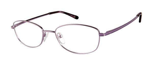 Value Collection 162 Structure Eyeglasses, Purple