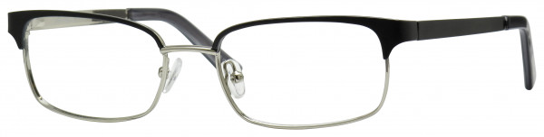 Value Collection 808 Core Eyeglasses, Black Silver