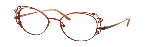 Lafont Capeline Eyeglasses, 6051S Red