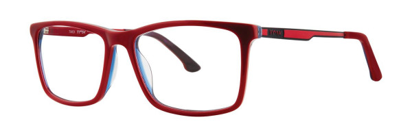 TMX by Timex Distance Eyeglasses, Red