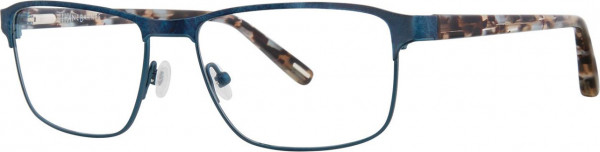 Jhane Barnes Uniform Eyeglasses, Blue