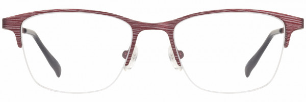 Scott Harris SH-634 Eyeglasses, 3 - Matte Garnet