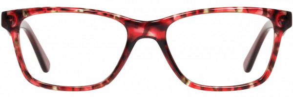 Elements EL-334 Eyeglasses, 3 - Red Demi / Red