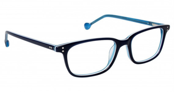 Lisa Loeb LL147 SANDALWOOD Eyeglasses, Denim Blue (C4)