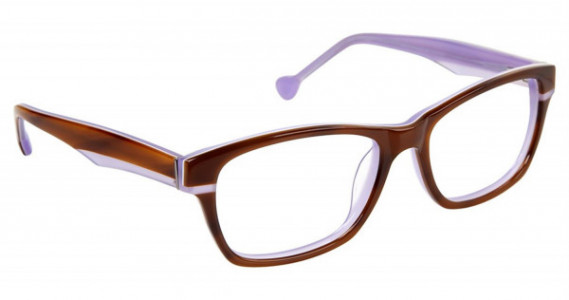Lisa Loeb LL142 COLOR Eyeglasses, CREAM LILAC (C2) - AR COAT