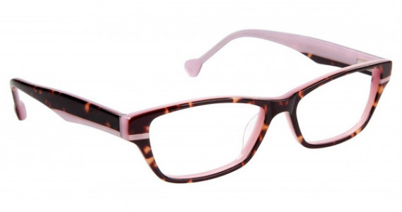 Lisa Loeb LL146 OOH Eyeglasses, TORTOISE BLUSH (C3) - AR COAT
