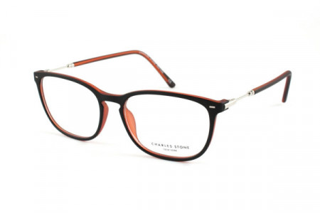 William Morris CSNY 116 Eyeglasses, Blk/Brn (2)