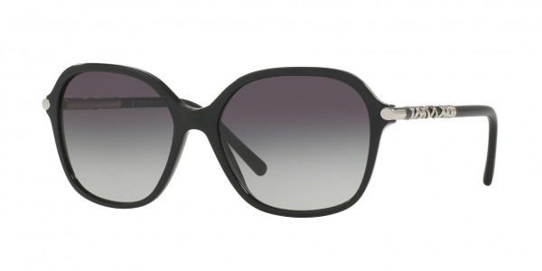 Burberry BE4228F Sunglasses, 30018G BLACK (BLACK)