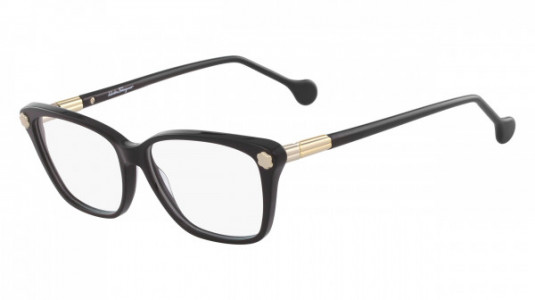 Ferragamo SF2824 Eyeglasses, (001) BLACK