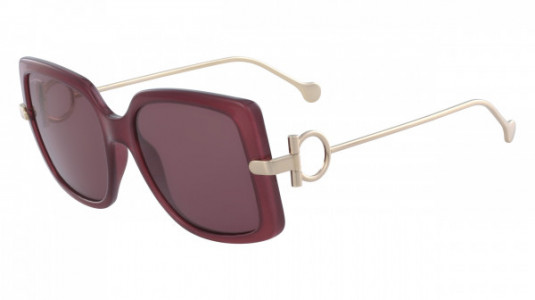 Ferragamo SF913S Sunglasses, (606) WINE