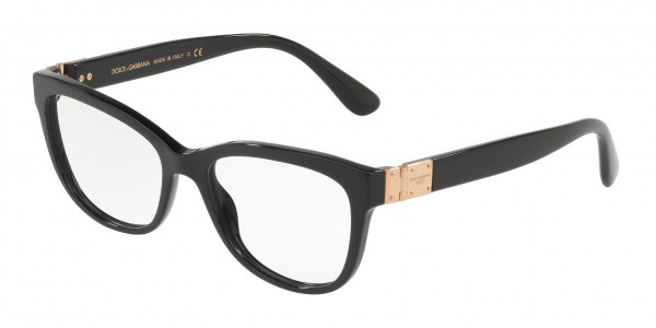 Dolce & Gabbana DG3290F Eyeglasses, 501 BLACK