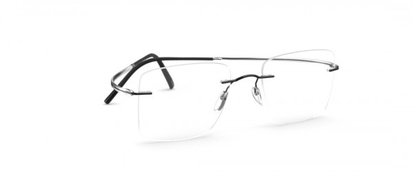 Silhouette Essence go Eyeglasses, 9040 Black Spirit