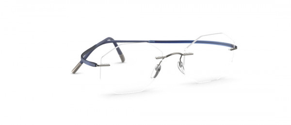 Silhouette Essence gq Eyeglasses, 6660 Blue Relax