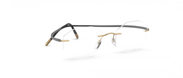 Silhouette Essence gq Eyeglasses, 7630 Black Style
