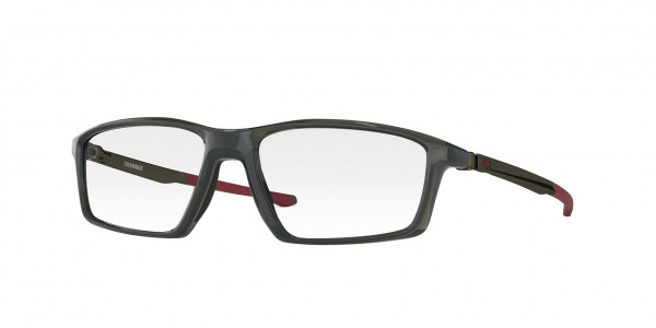 Oakley OX8138 CHAMBER Eyeglasses, 813803 CHAMBER POLISHED GREY SMOKE (GREY)