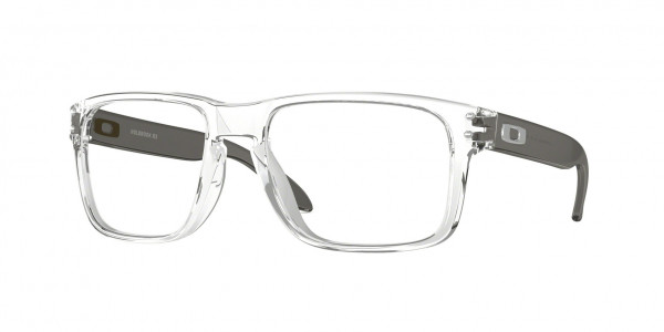 Oakley OX8156 HOLBROOK RX Eyeglasses, 815603 HOLBROOK RX POLISHED CLEAR (TRANSPARENT)